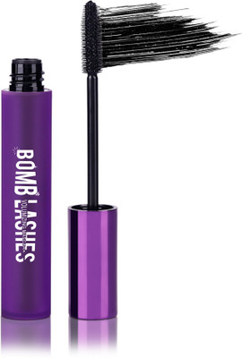 MATTLOOK Bomb Lashes Volumizing Mascara With Intense Matte Black Color For Long Stay, 8gm 8 g(Black)