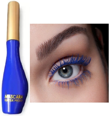 Arcanuy WATER PROOF AND LONG LASTING BLUE CURLING MASCARA 10 ml(BLUE)