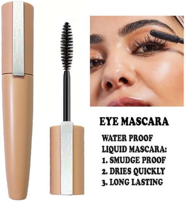 Vyomiris Volumizing and Lengthening Long Lasting Mascara Black shade 8 ml(Black)