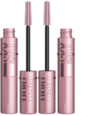 Neycare smudged proof water proof matte mascara long lasting look pack of 2 20 ml(Black)