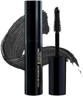 YAWI Curled Lashes Upto 16hrs Volumizing, Lengthening Mascara 9 ml(black)