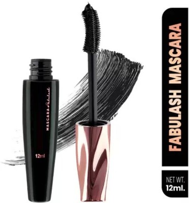 THTC Ultra Curl Long lasting Fabulash Mascara 12 ml(Jet Black)