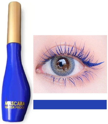 Arcanuy LONG LASTING SMUDGE PROOF CURLING BLUE MASCARA 10 ml(BLUE)