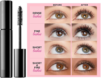 Vyomiris BEST MASCARA FOR BOLD EYELASHES LOOK 8 g(BLACK)