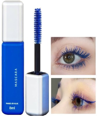 DARVING Best Waterproof Mascara for Long Lasting Eye Makeup 8 ml(blue)