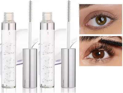 Latixmat Pack Of 2 Transparent Curl Gel Lash & Brow Long Wear Mascara 16 ml(Transparent)