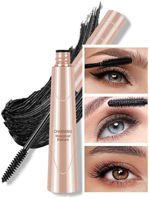 GABBU 3D Curling Smudge-Proof No Clumping Mascara 14 ml(Black)
