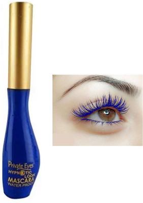 tanvi27 Blue Mascara Waterproof Fast Dry Curling Lengthening 10 ml(BLUE)