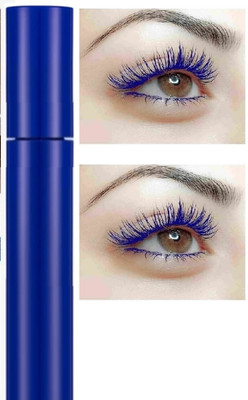 Latixmat Blue Eyelashes Fast Dry Curling Lengthening eye mascara 10 ml(Blue)