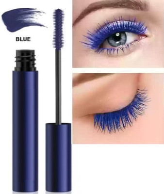 GABBU Waterproof Mascara, Long-Lasting Brow Mascara, Smudge-Proof blue1 10 ml(TRENDY BLUE)