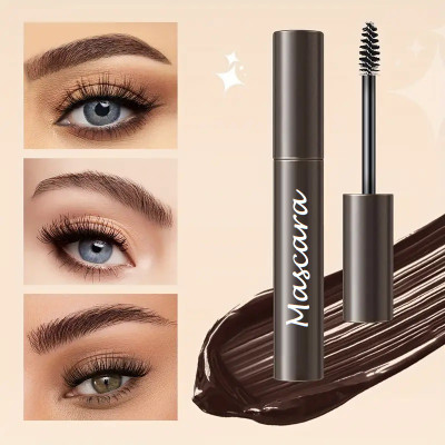 GABBU Waterproof, Anti-Smudge, Long-Lasting Mascara for Defined Lashes 8 ml(Brown)