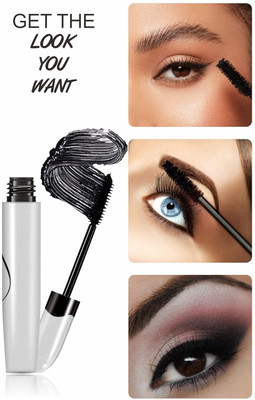 GABBU New lightwet Long Lasting Waterproof Curling Mascara for thin lashes 10 ml(Black)