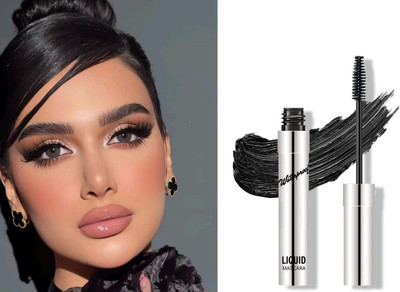 GABBU Waterproof Smudge Proof Mascara For Eye Makeup 10 ml(Black)