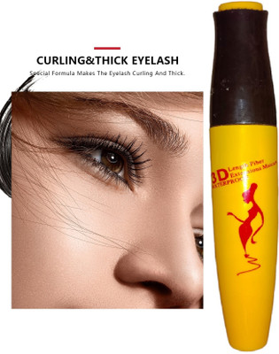 Amaryllis Lash Volumizing Long Lasting and Black Mascara For Women 10 ml(Black)