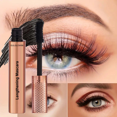 GULGLOW99 Lengthening Mascara, Long-Lasting Formula | Non-Fading, Curling 4.5 g(BLACK)