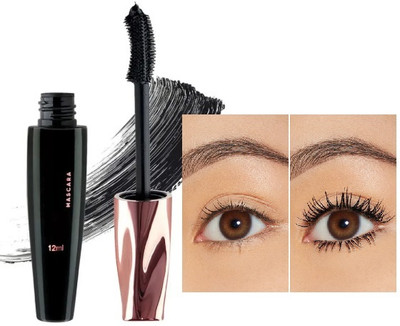 AFARAXIA Lightwet Black Mascara thick and bigh lashes 12 ml(Black)