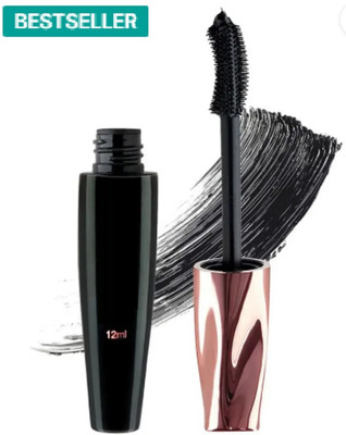 AFARAXIA Ultra Curl Long lasting Deep black Mascara 12 ml(Black)