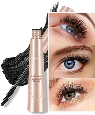 WOONGMI Long-Lasting Brow Mascara, Smudge-Proof Mascara 15 ml(Black)