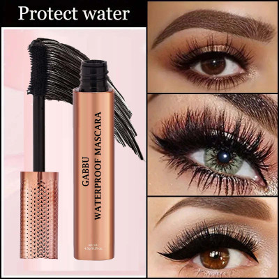 GABBU Easy Application, Waterproof & Smudge Proof and Matte Finish Mascara 3 g(Black)