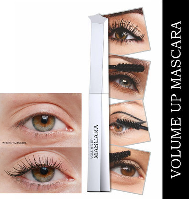 Arcanuy Volumizing Waterproof Balck Mascara SmudgeProof 10 ml(black)
