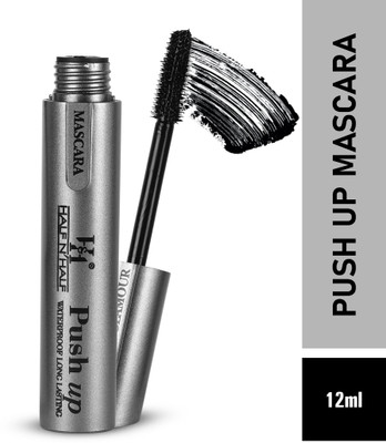 Half N Half Pushup Waterproof & Long Lasting Mascara MC-10 12 ml(Black)