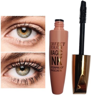 AMOSFIA HD MATTE MASCARA WATERPROOF CURLING MASCARA AND LONG LASTING SMOOTH 10 g(BOLD BLACK)