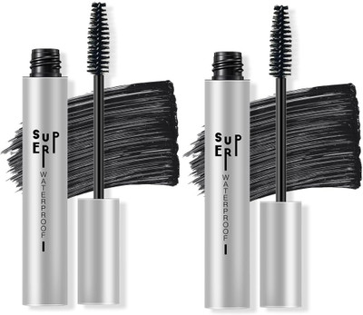 ADJD Combo Super Waterproof Mascara & Defined Volume with No Clump 20 ml(BLACK)