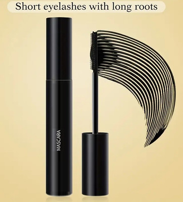 GABBU New Waterproof Black Mascara, Lengthening & Volumizing Mascara, Smudge-Proof 8 ml(Black)