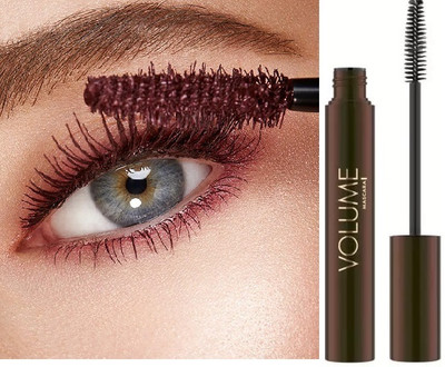 GULGLOW99 Lengthening & Volumizing Mascara Eyelash Brush for Stunning Eye Makeup 10 ml(BROWN)