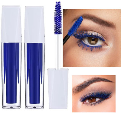 Emijun Volume and Curl Mascara Super Waterproof 12 ml(BLUE)