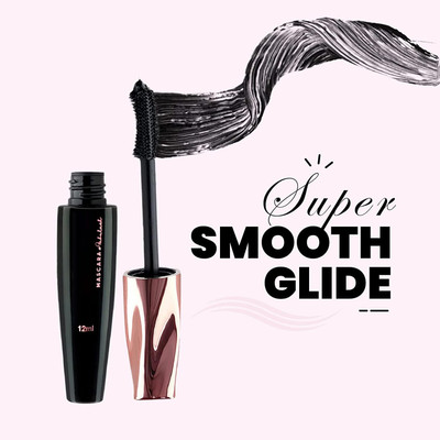 tanvi27 New Waterproof Smudge Proof Curling Black Mascara 12 ml(Black)