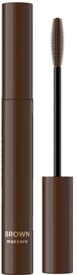 Jiwoo Curl & Volume Waterproof Long lasting mascara Suitable for Sensitive Eyes 10 ml(BROWN)