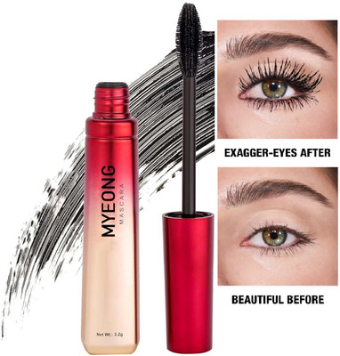 MYEONG Intense Black Waterproof Volume & Lengthening Formula Mascara 3.2 g(Black)