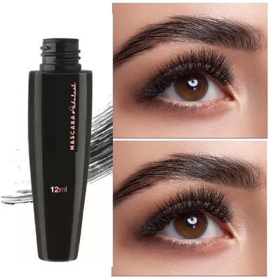 THTC Ultra Fine Smudge and Water Proof Mascara 12 ml(Black)