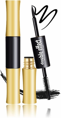 Neycare watreproof longlasting mascara with eyeliner duble effect 10 ml(Black)
