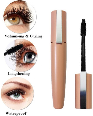 SEUNG Volumising Mascara Waterproof with Intense Jet Black Color 8 ml(BLACK)
