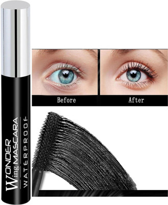 Yuency Volumizing Mascara Black | Clump-free | Volumizes | Lengthens | Smudge-proof 3.5 ml(Black)