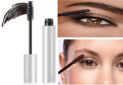 Luipui LONG LASTING BLACK COLOR MASCARA PACK OF 1 10 ml(Black)