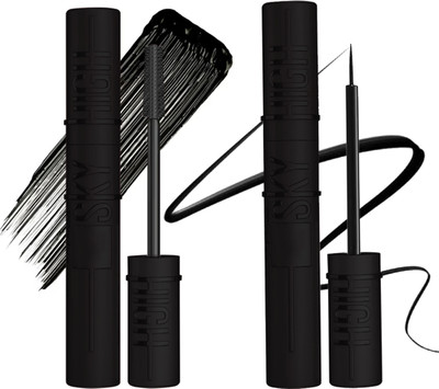 adbeni Sky Is The Limit | Waterproof | Lengthening & Volumizing | Eyeliner & Mascara 30 ml(Black)