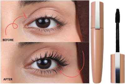 SEUNG Smudge Proof Mascara, Curls Lashes, Highly Pigmented Colour, Long-lasting 8 ml(Black)