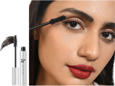 Latixmat Waterproof Volume Smudge proof Curling Mascara for eye makeup 10 ml(black)