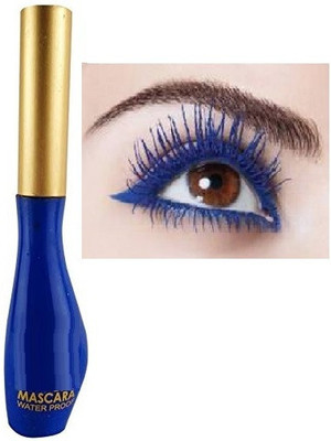 Yuency Water Proof & Long Stay smudge proof Royal Blue Mascara 10 ml(blue)