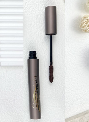 MYEONG Brown Matte Tuoch Volumizing and Lengthening Long Lasting Mascara 10 ml(TRENDY BROWN)