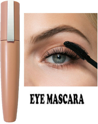 USBK Black Eye Mascara with Soft Brush Waterproof Volumizing Mascara 8 ml(Black)