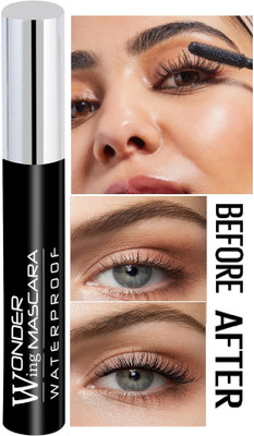 Yuency Waterproof Volume| Smudge proof Curling Mascara for eye makeup 3.5 ml(Black)