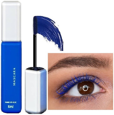 DARVING Highly Pigmented, Long-lasting, Waterproof blue mascara 8 ml(blue)