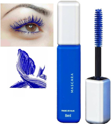 DARVING Makeup Matte Blue curling Color Mascara 8 ml(blue)