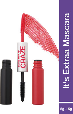 SWISS BEAUTY Craze It's Extraa Dual Mascara 10 g(RED FLAG)