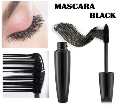 SEUNG Mascara Waterproof, Smart Curl Mascara brush 8 ml(Black)