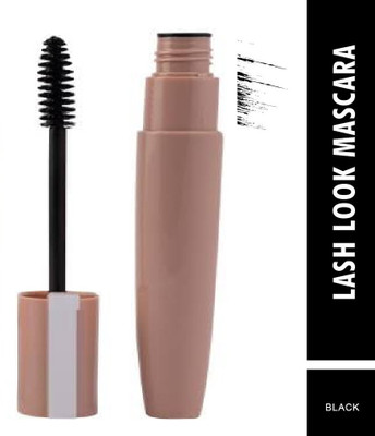 Amaryllis Waterproof Mascara, Longlasting, Curls Lashes, Highly Pigmented Colour 10 ml(Bold Black)